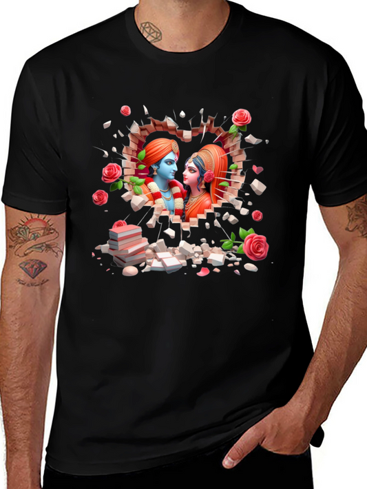 Radha Krishna Heartbreak T-Shirt
