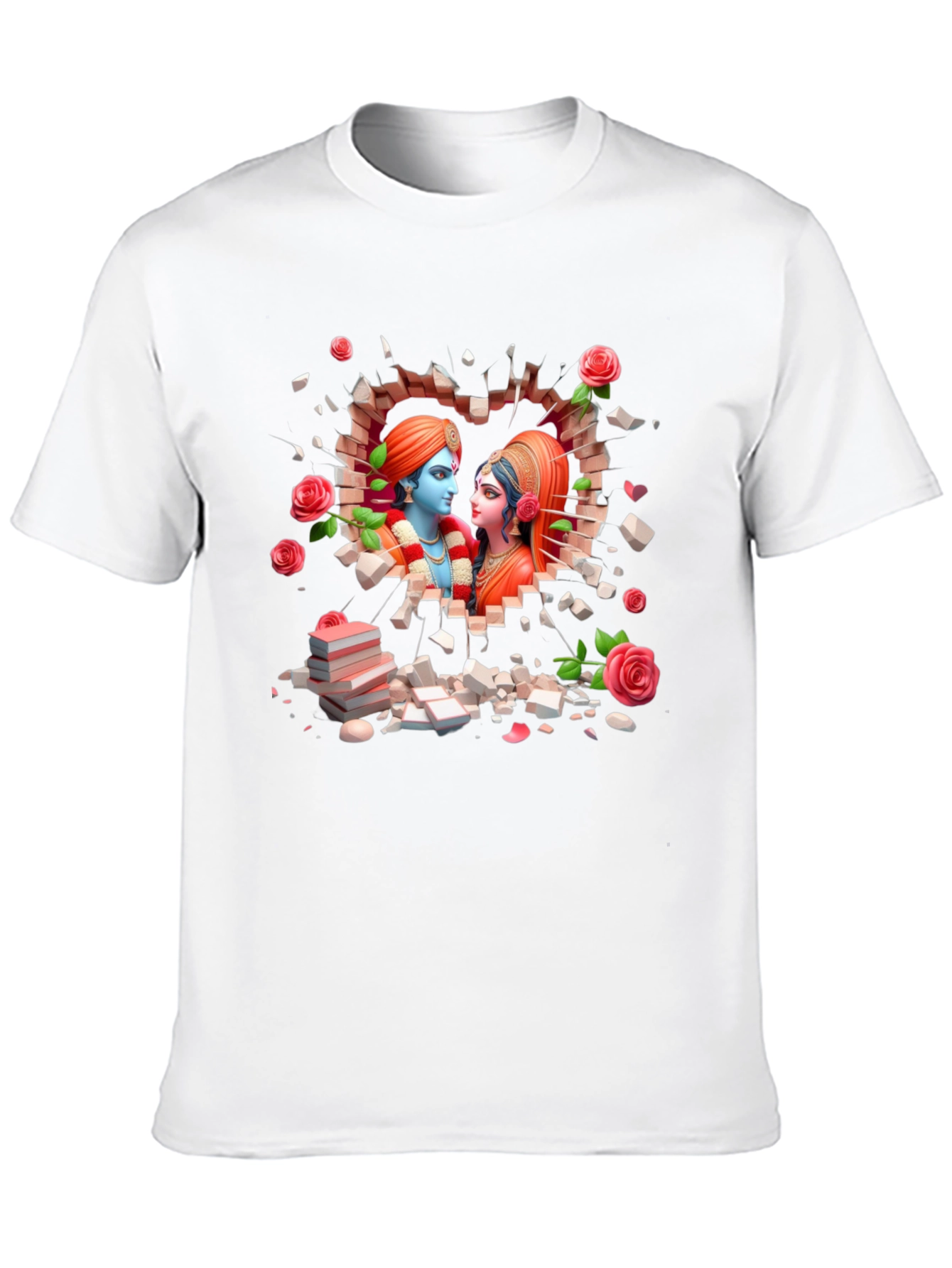 Radha Krishna Heartbreak T-Shirt