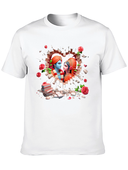 Radha Krishna Heartbreak T-Shirt