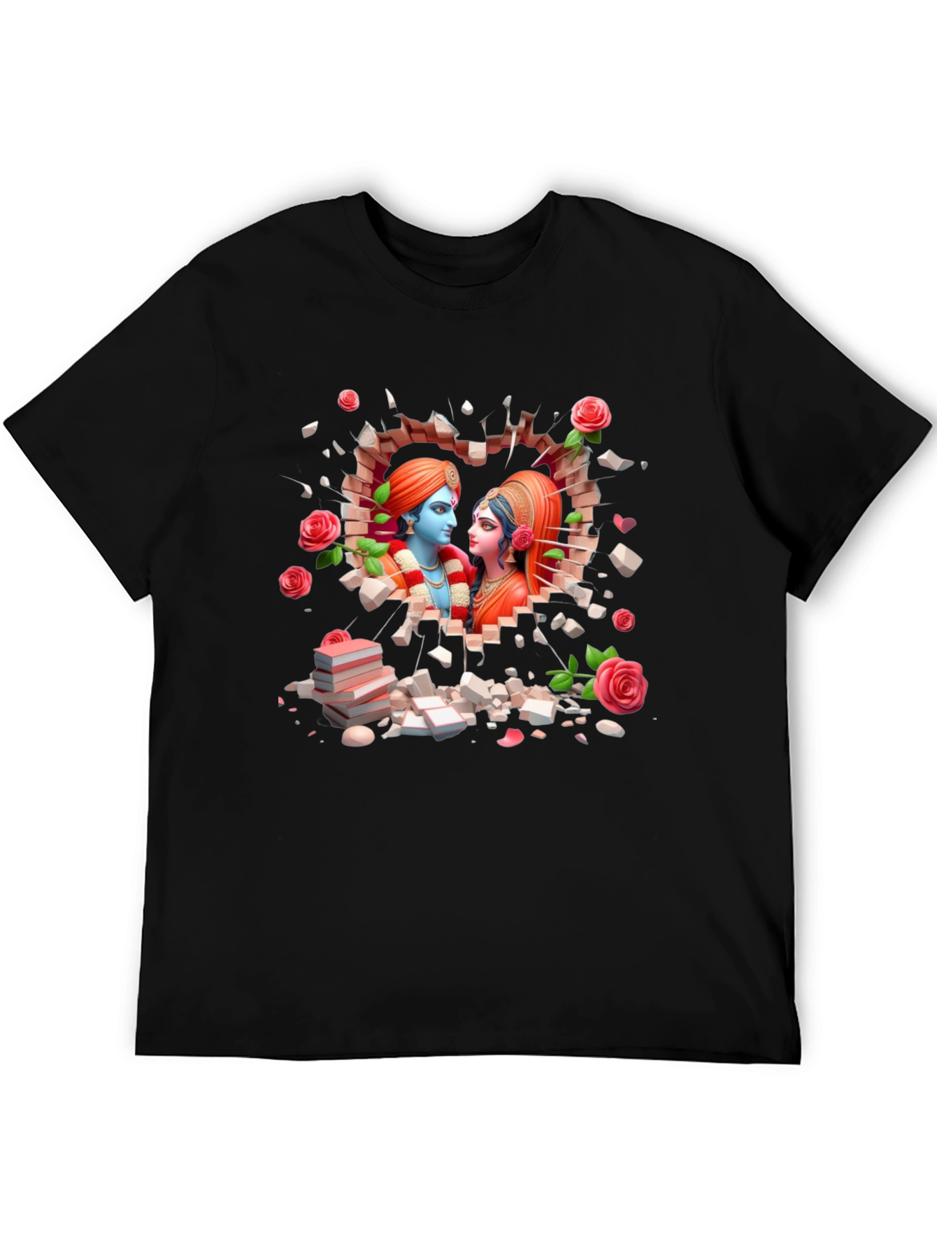 Radha Krishna Heartbreak T-Shirt