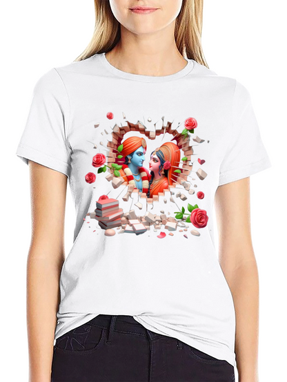 Radha Krishna Heartbreak T-Shirt