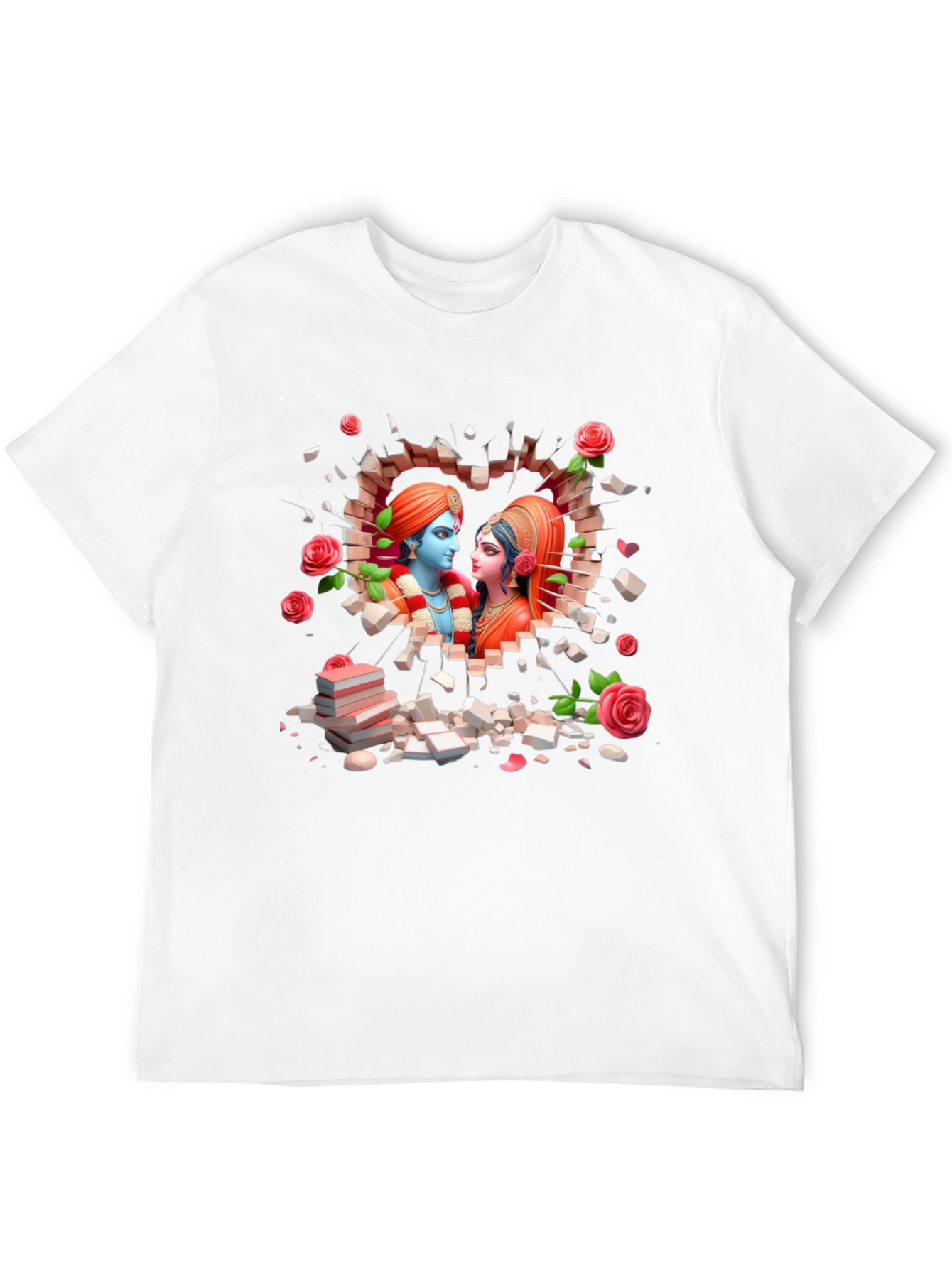 Radha Krishna Heartbreak T-Shirt