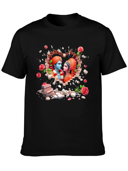 Radha Krishna Heartbreak T-Shirt