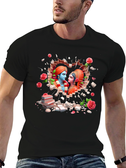 Radha Krishna Heartbreak T-Shirt