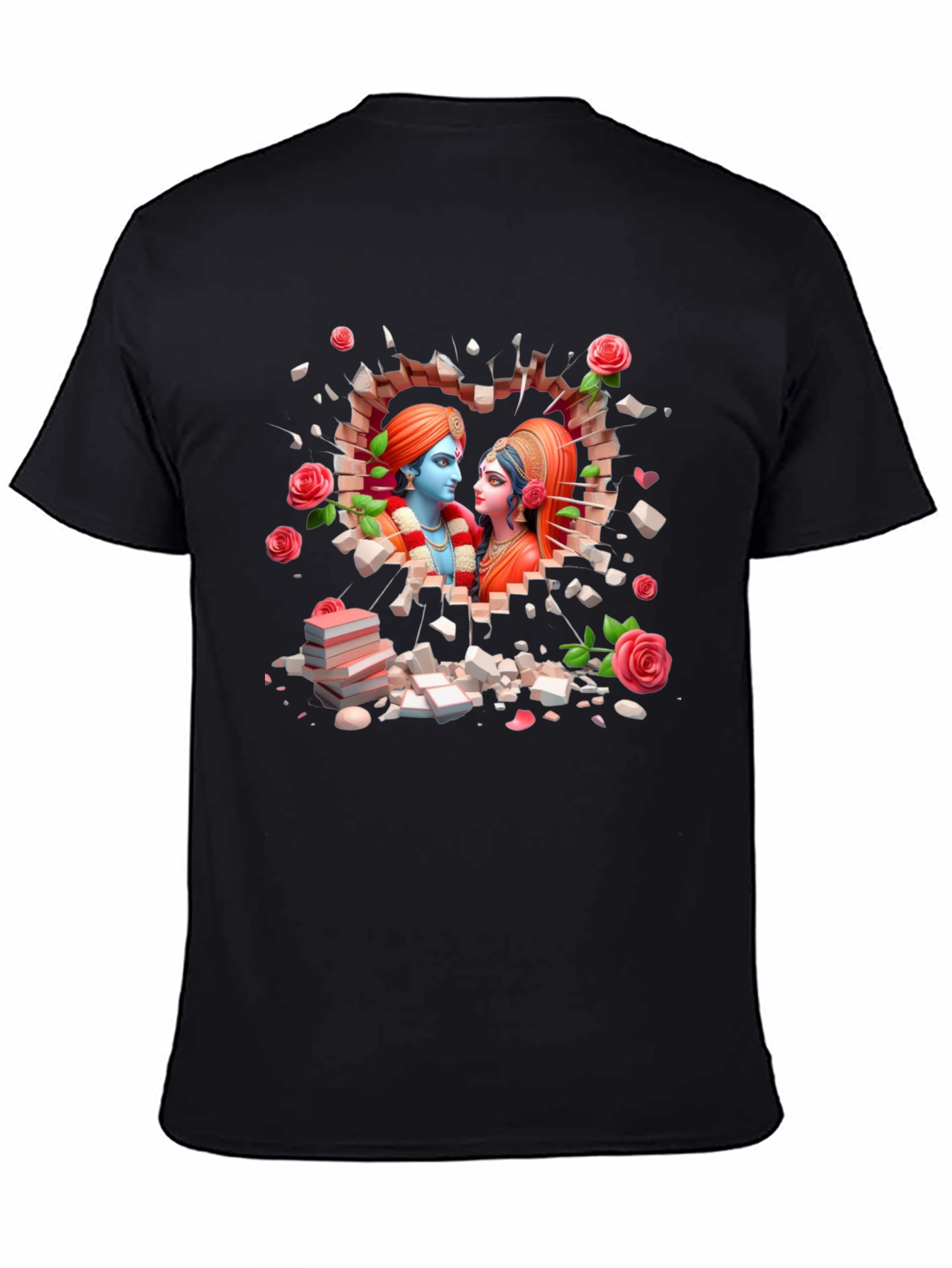 Radha Krishna Heartbreak T-Shirt