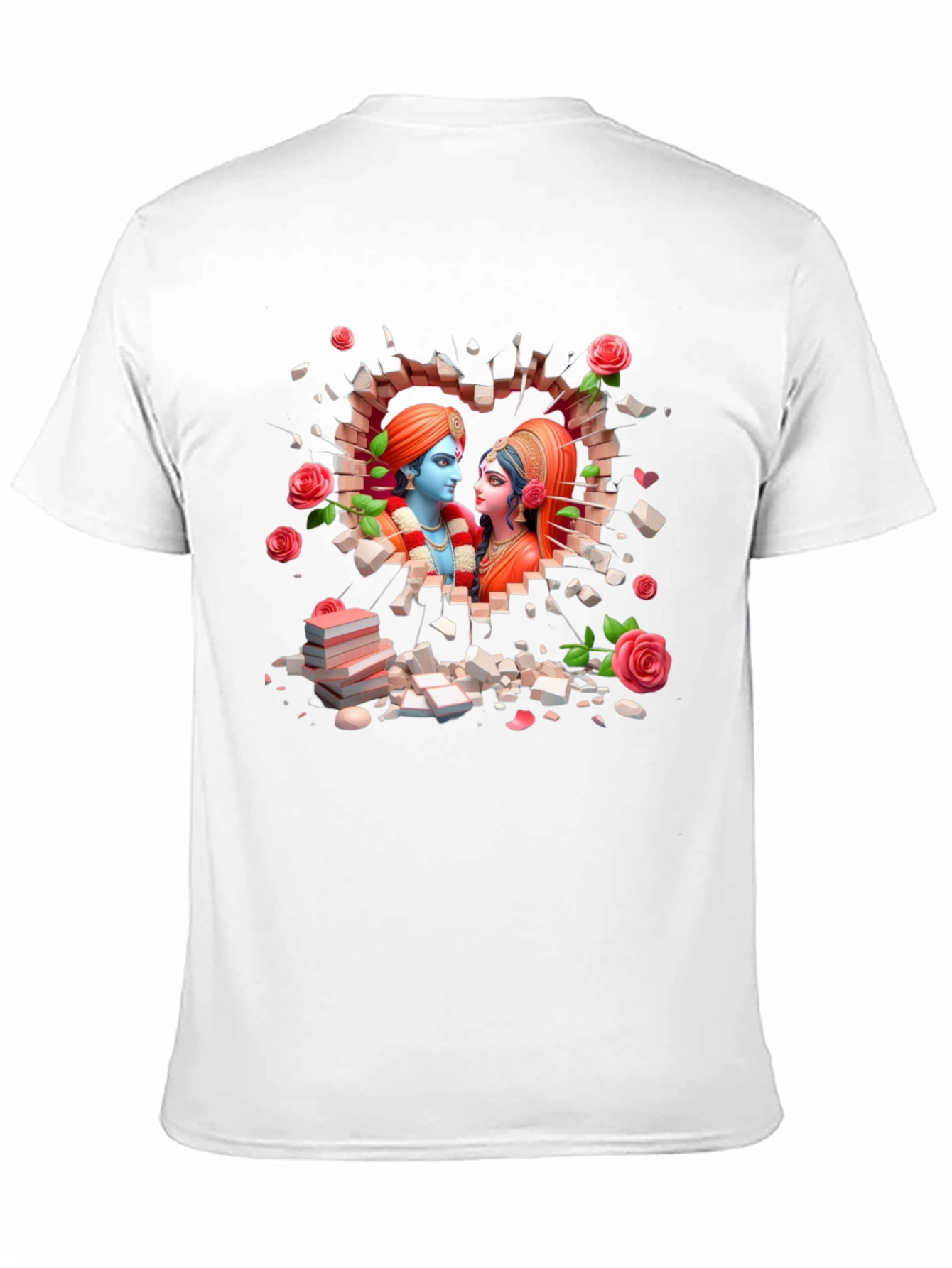 Radha Krishna Heartbreak T-Shirt