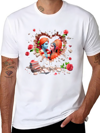 Radha Krishna Heartbreak T-Shirt