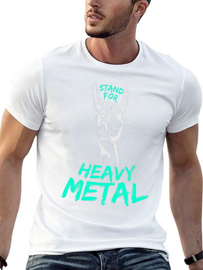 Stand For Heavy Metal Graphic Tee