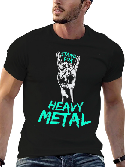 Stand For Heavy Metal Graphic Tee