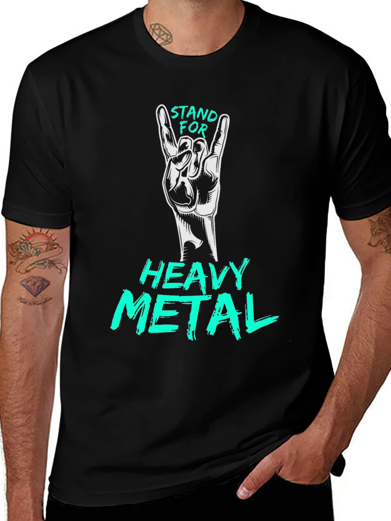 Stand For Heavy Metal Graphic Tee
