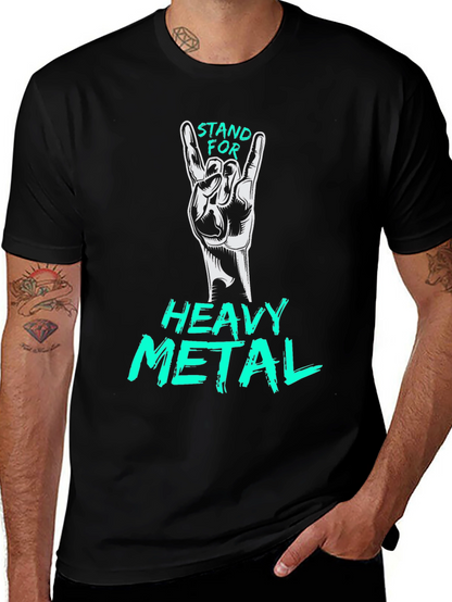 Stand For Heavy Metal Graphic Tee