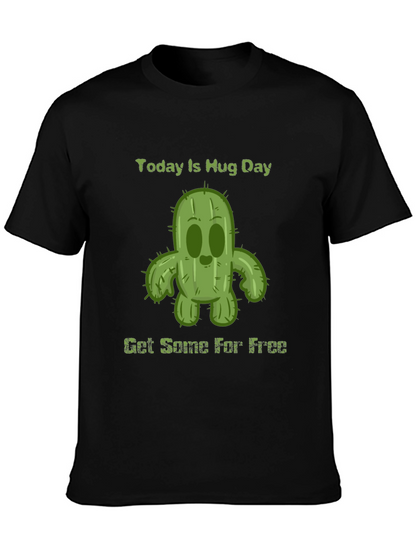Today Is Hug Day Cactus T-Shirt