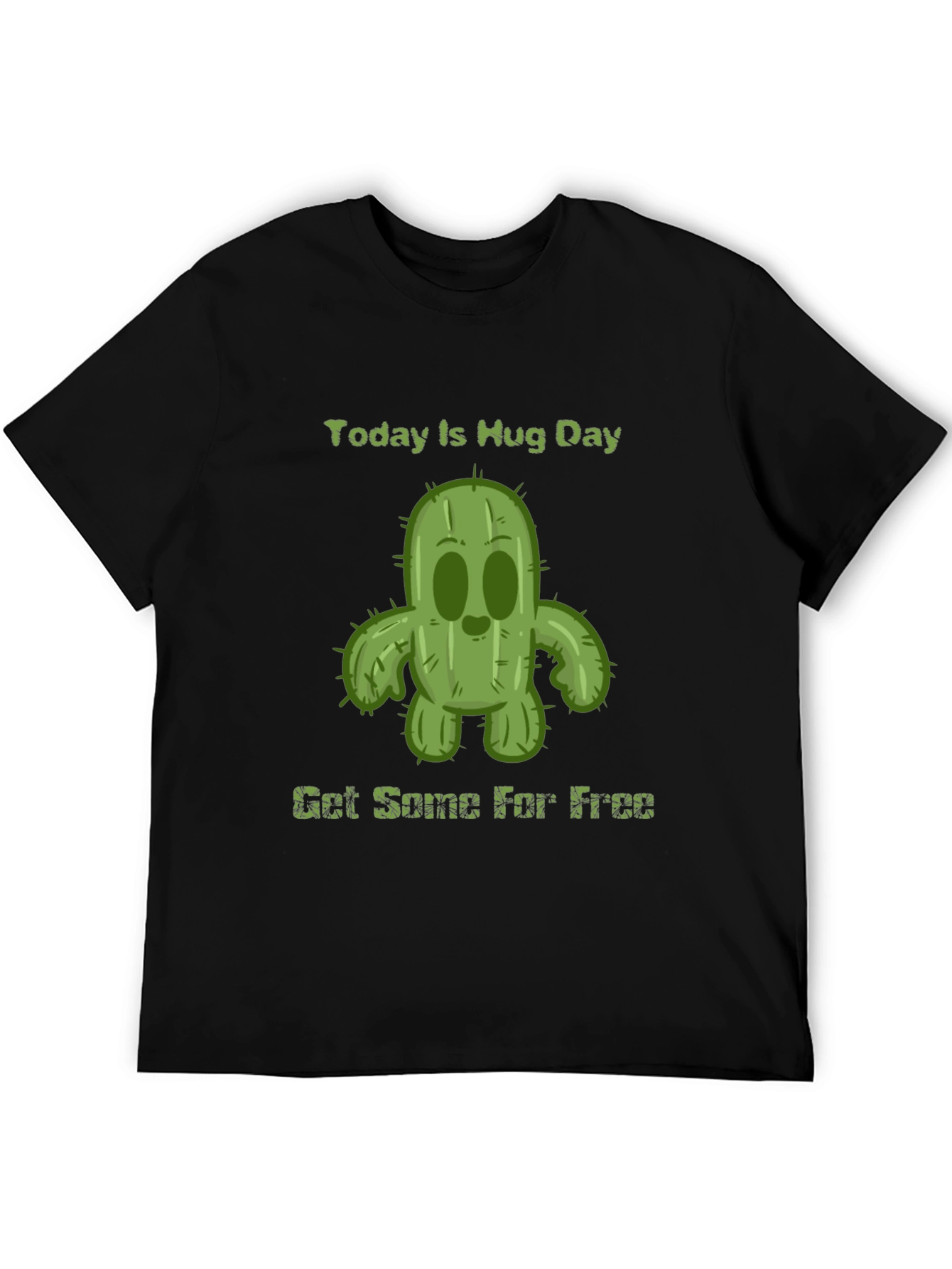 Today Is Hug Day Cactus T-Shirt