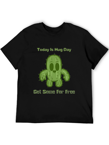 Today Is Hug Day Cactus T-Shirt