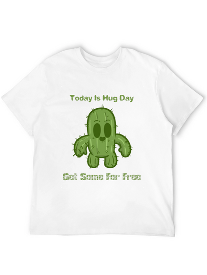 Today Is Hug Day Cactus T-Shirt