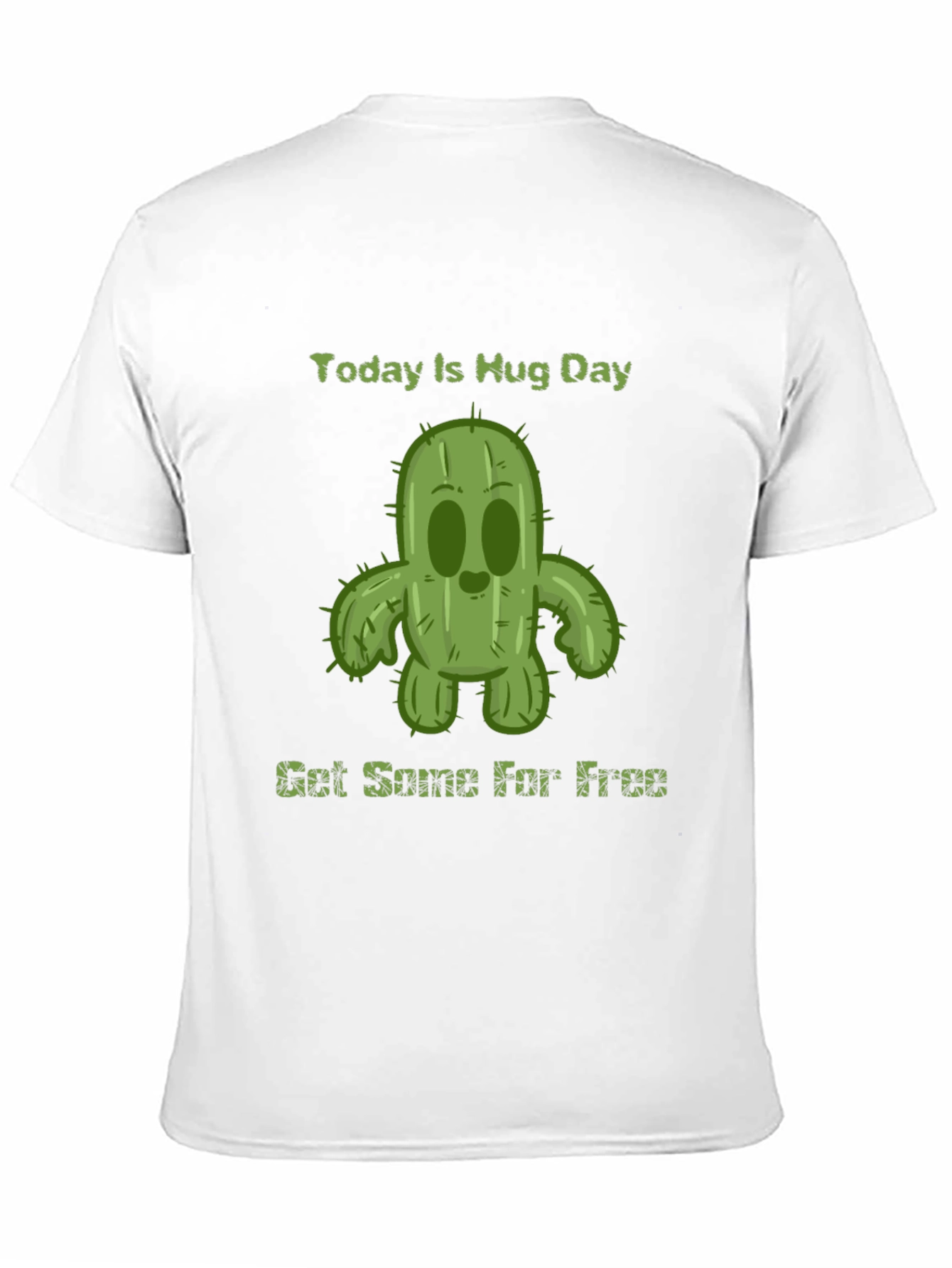 Today Is Hug Day Cactus T-Shirt