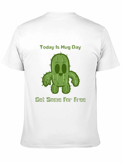 Today Is Hug Day Cactus T-Shirt