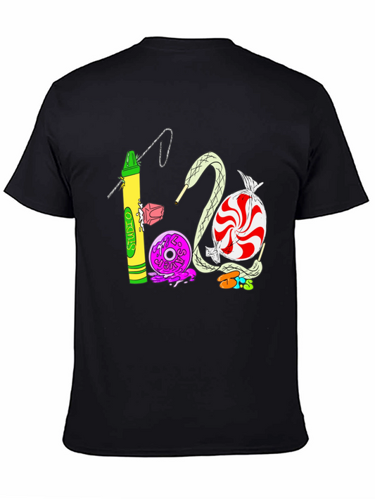Studio 1200 T-Shirt | Unique Crayon & Candy Design