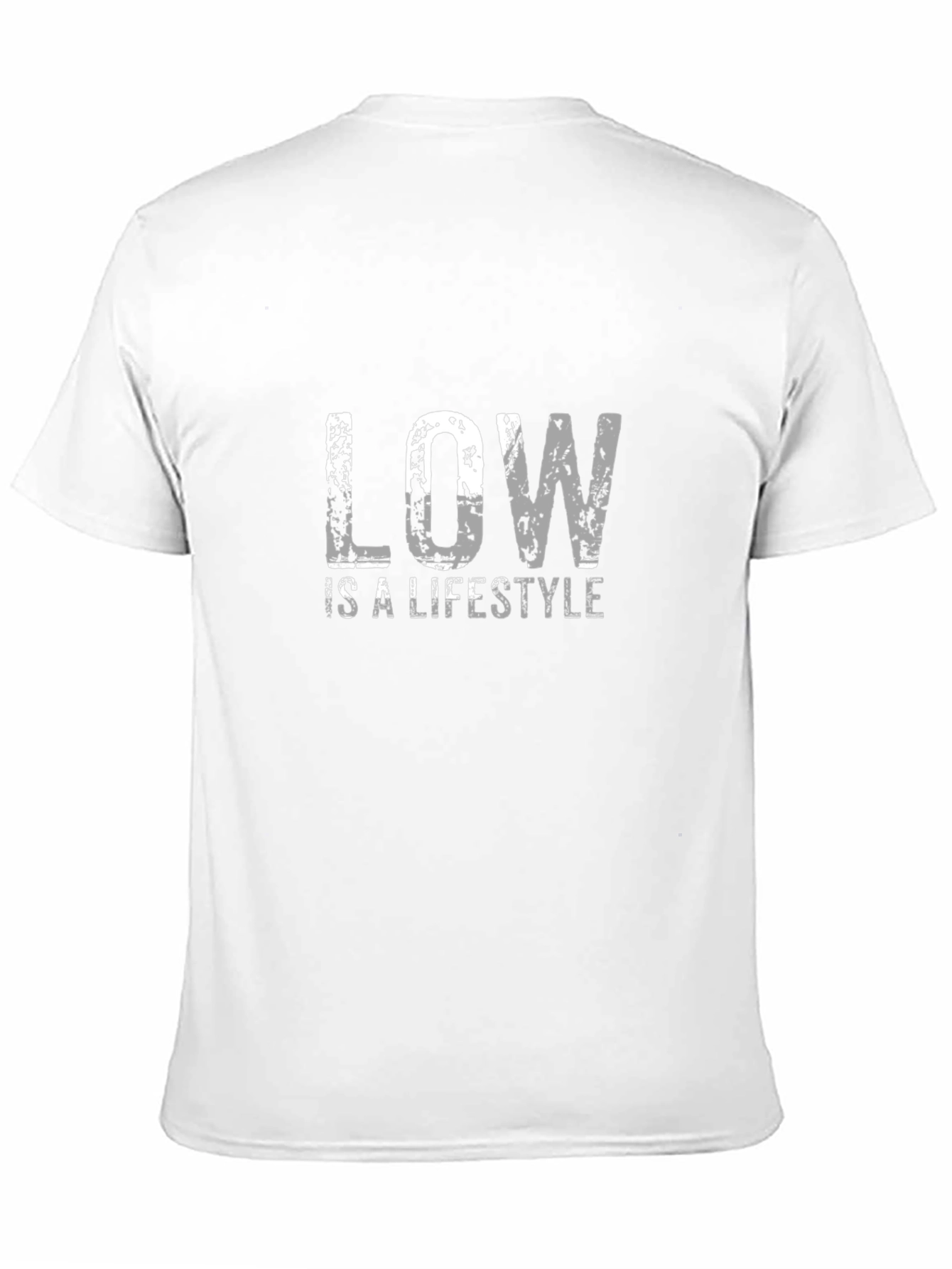 Low is a Lifestyle Black Graphic Tee