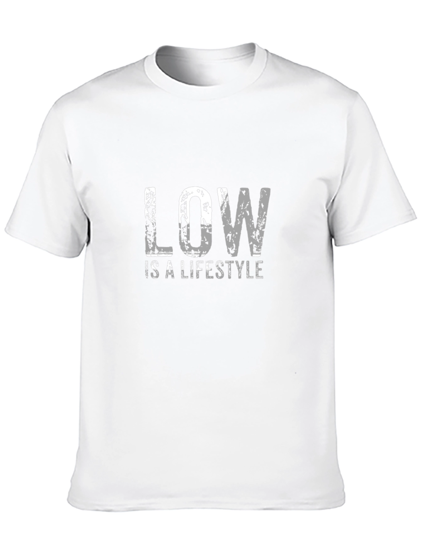 Low is a Lifestyle Black Graphic Tee