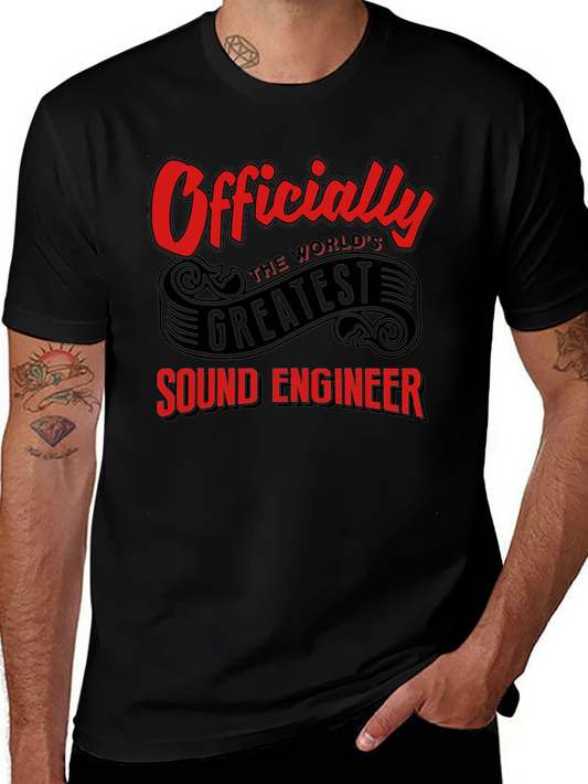 Worlds Greatest Sound Engineer T-Shirt