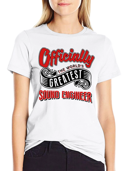 Worlds Greatest Sound Engineer T-Shirt