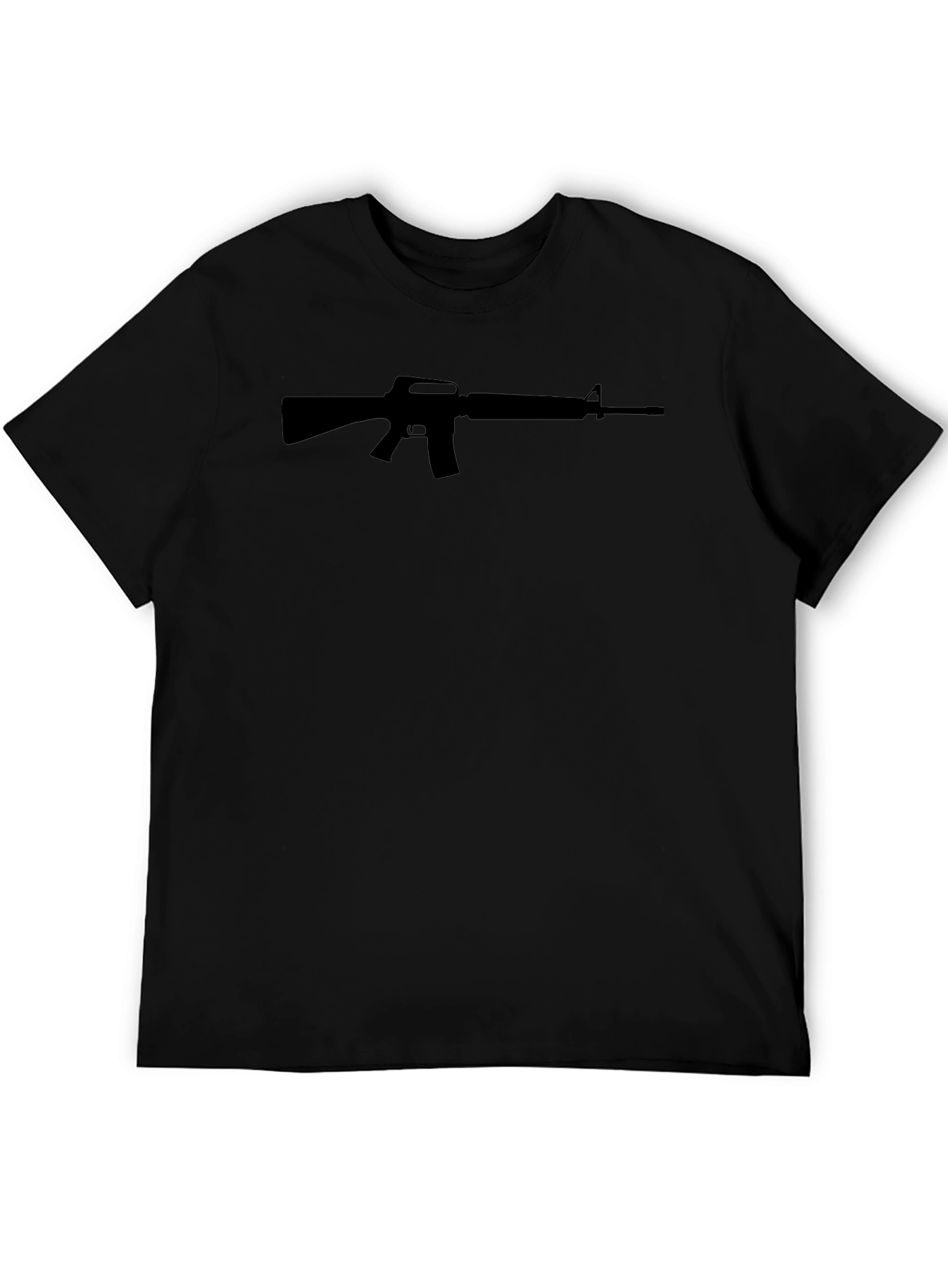 AR-15 Silhouette Tee - Bold Graphic Design