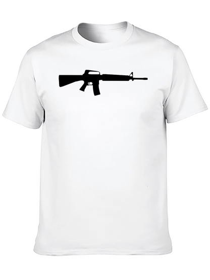 AR-15 Silhouette Tee - Bold Graphic Design