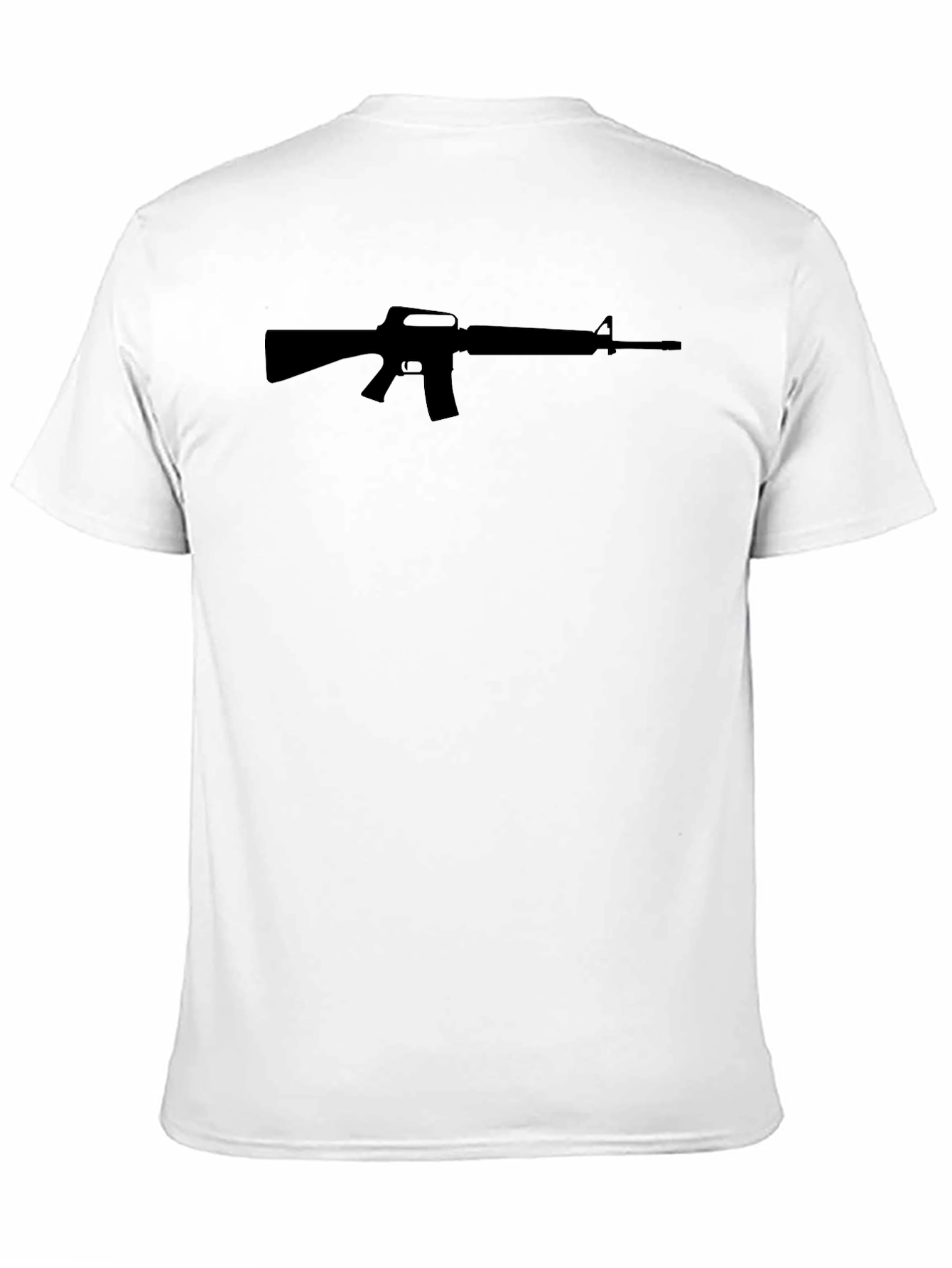 AR-15 Silhouette Tee - Bold Graphic Design