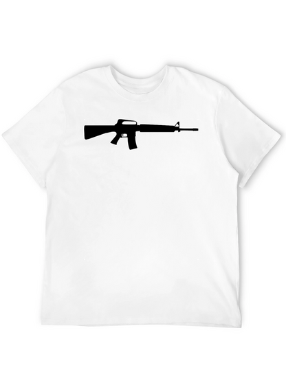 AR-15 Silhouette Tee - Bold Graphic Design