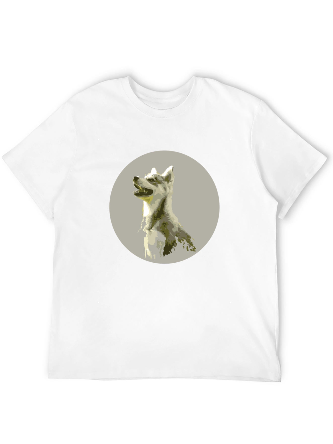 Dog Graphic Tee - Mens Black T-Shirt