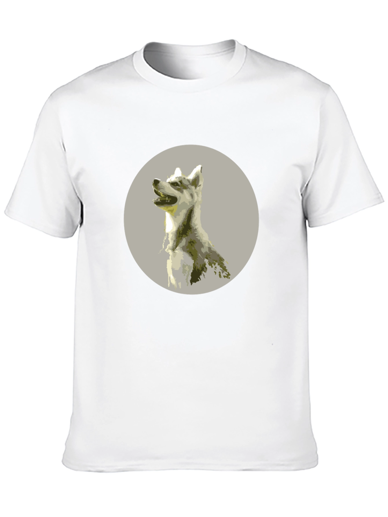 Dog Graphic Tee - Mens Black T-Shirt