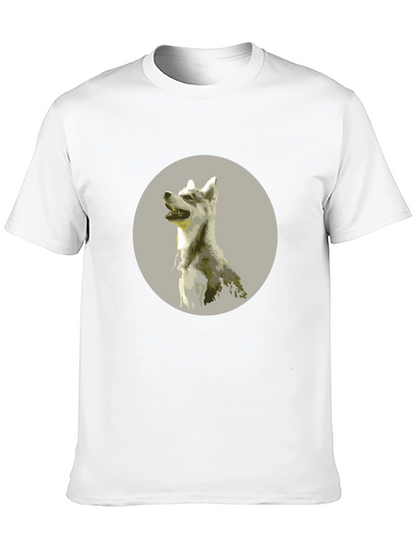 Dog Graphic Tee - Mens Black T-Shirt