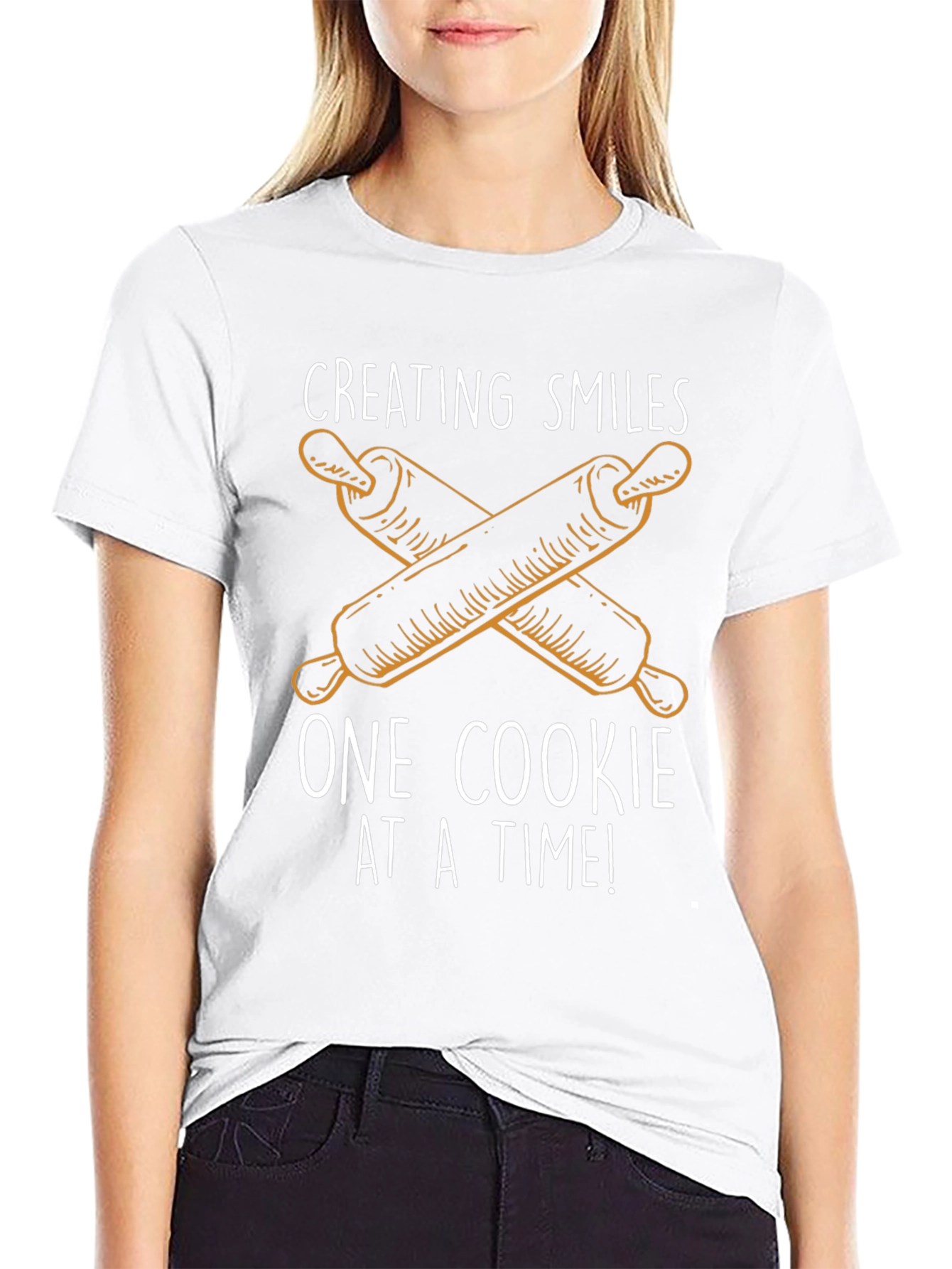 Creating Smiles Cookie Baker T-Shirt