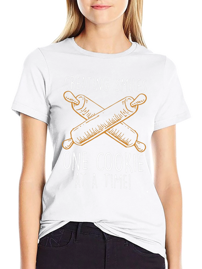 Creating Smiles Cookie Baker T-Shirt