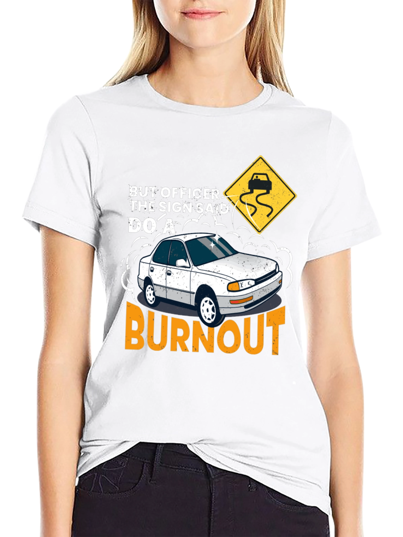 But Officer Burnout T-Shirt