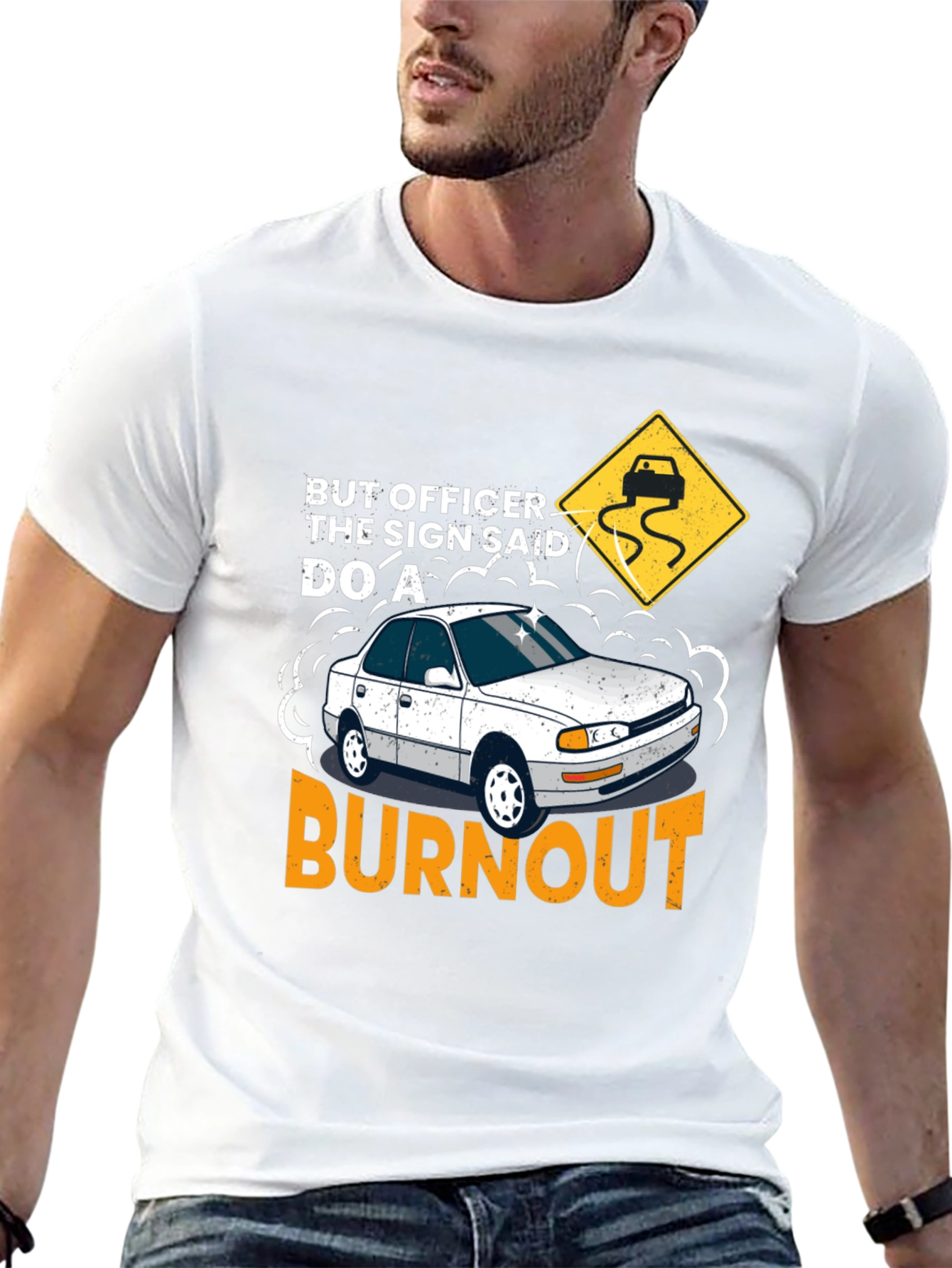 But Officer Burnout T-Shirt