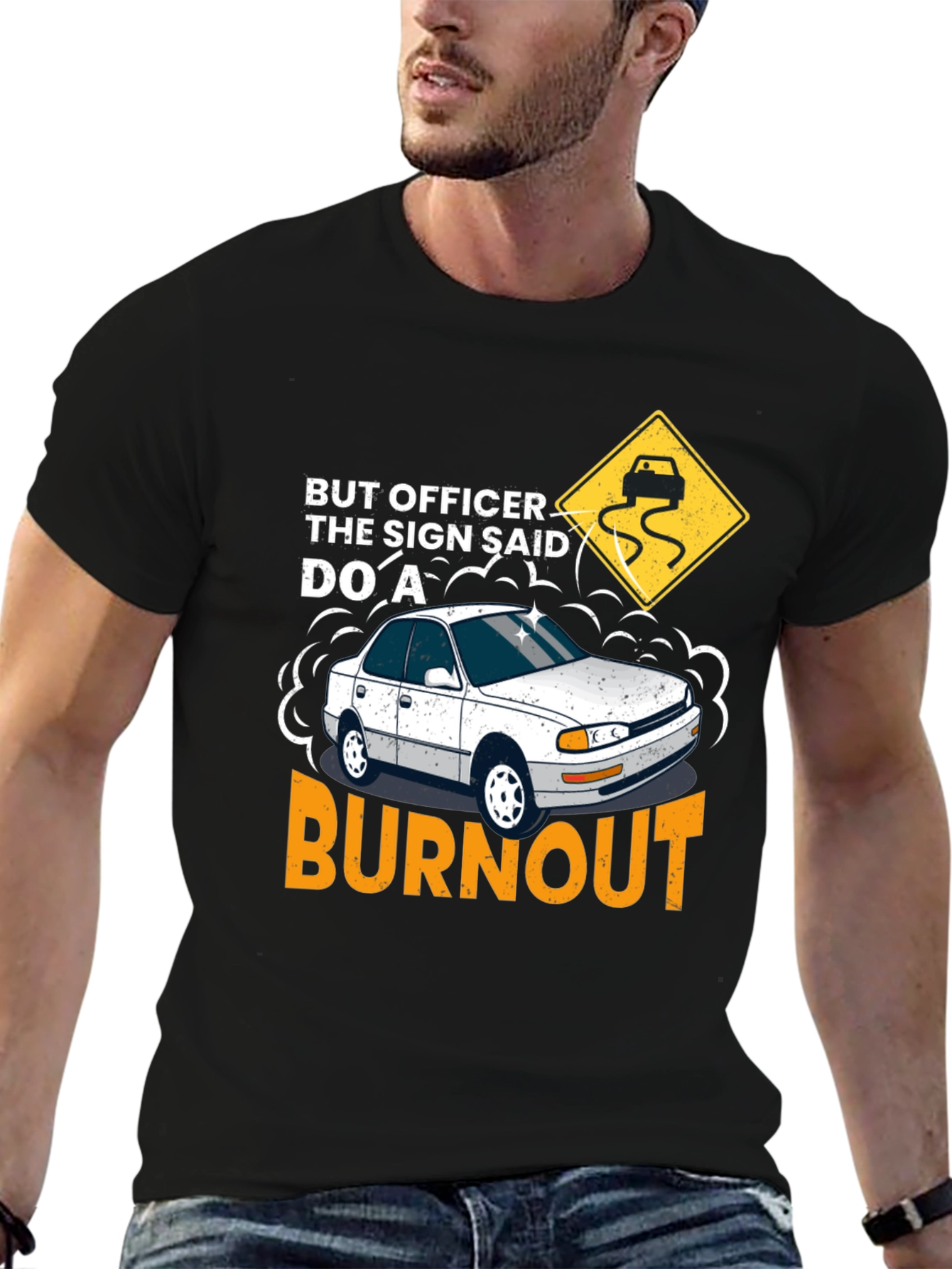 But Officer Burnout T-Shirt