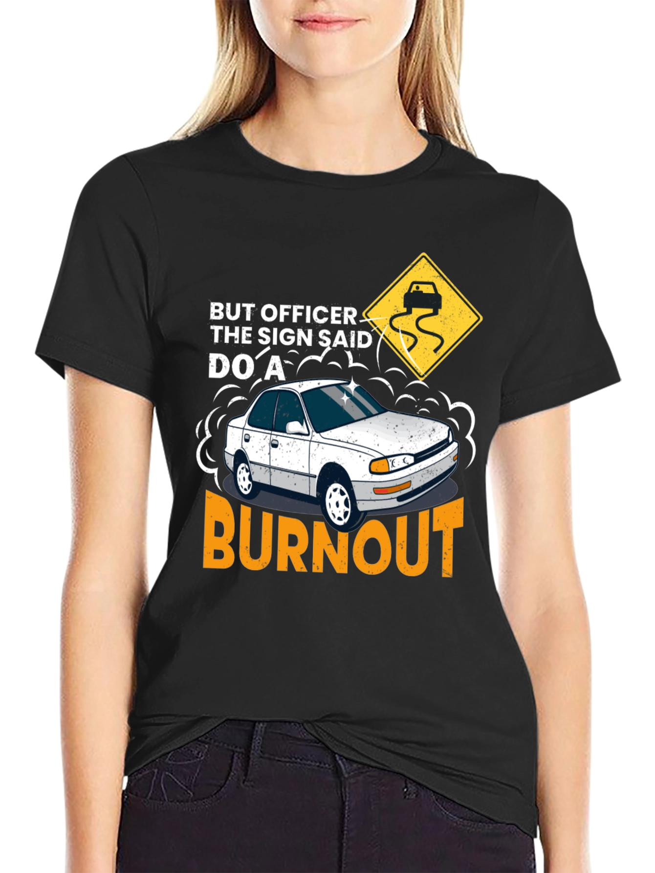 But Officer Burnout T-Shirt