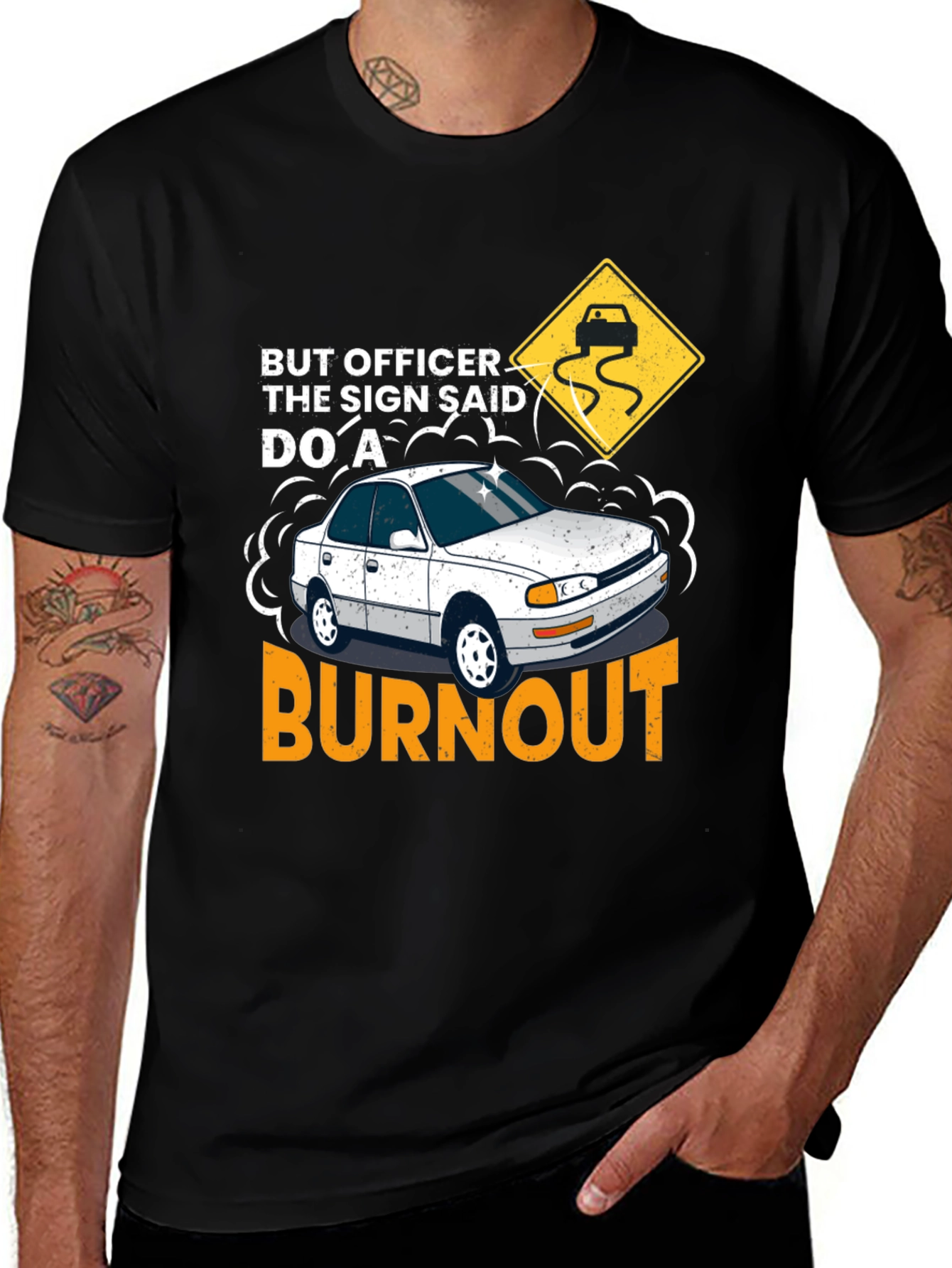 But Officer Burnout T-Shirt