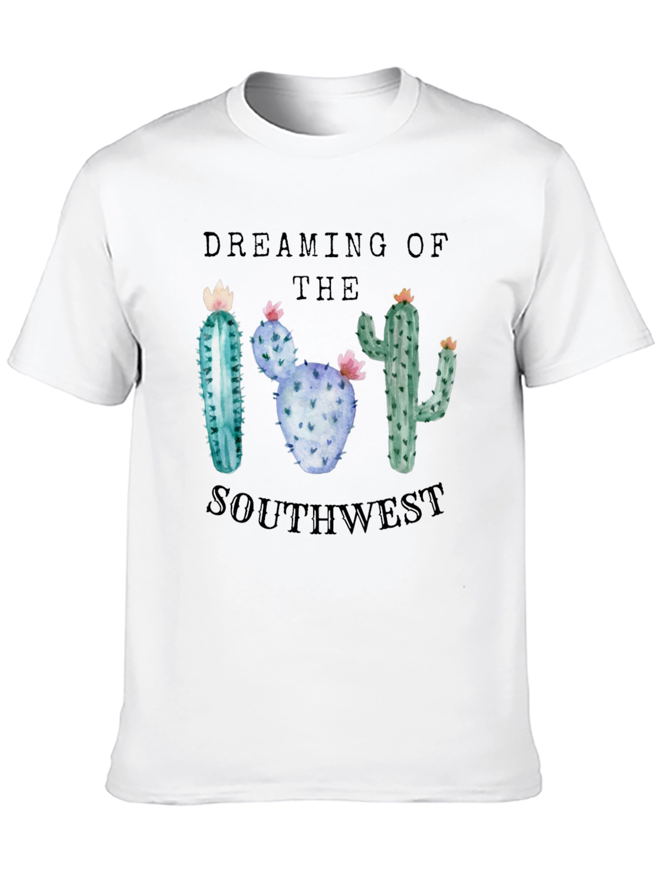 Dreaming of the Southwest Cactus Graphic Tee