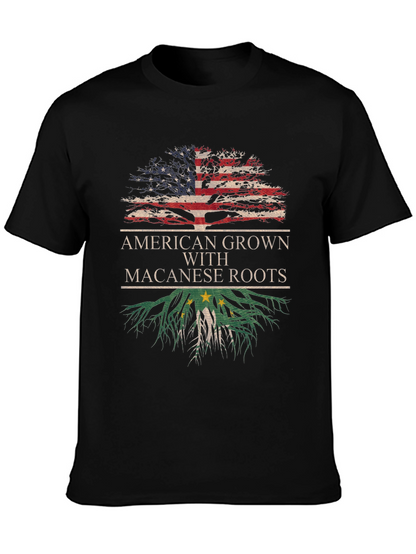 American Grown with Macanese Roots T-Shirt