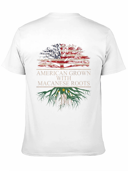 American Grown with Macanese Roots T-Shirt