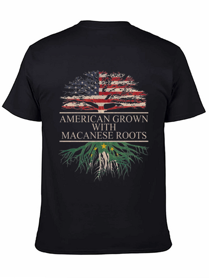 American Grown with Macanese Roots T-Shirt