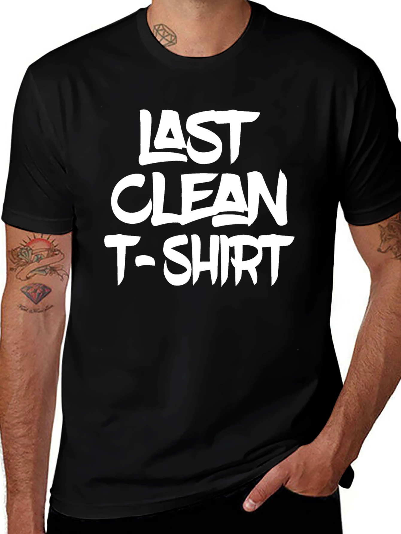 Last Clean T-Shirt - Mens Graphic Tee