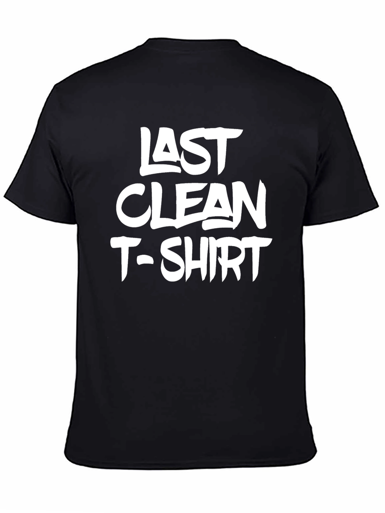 Last Clean T-Shirt - Mens Graphic Tee