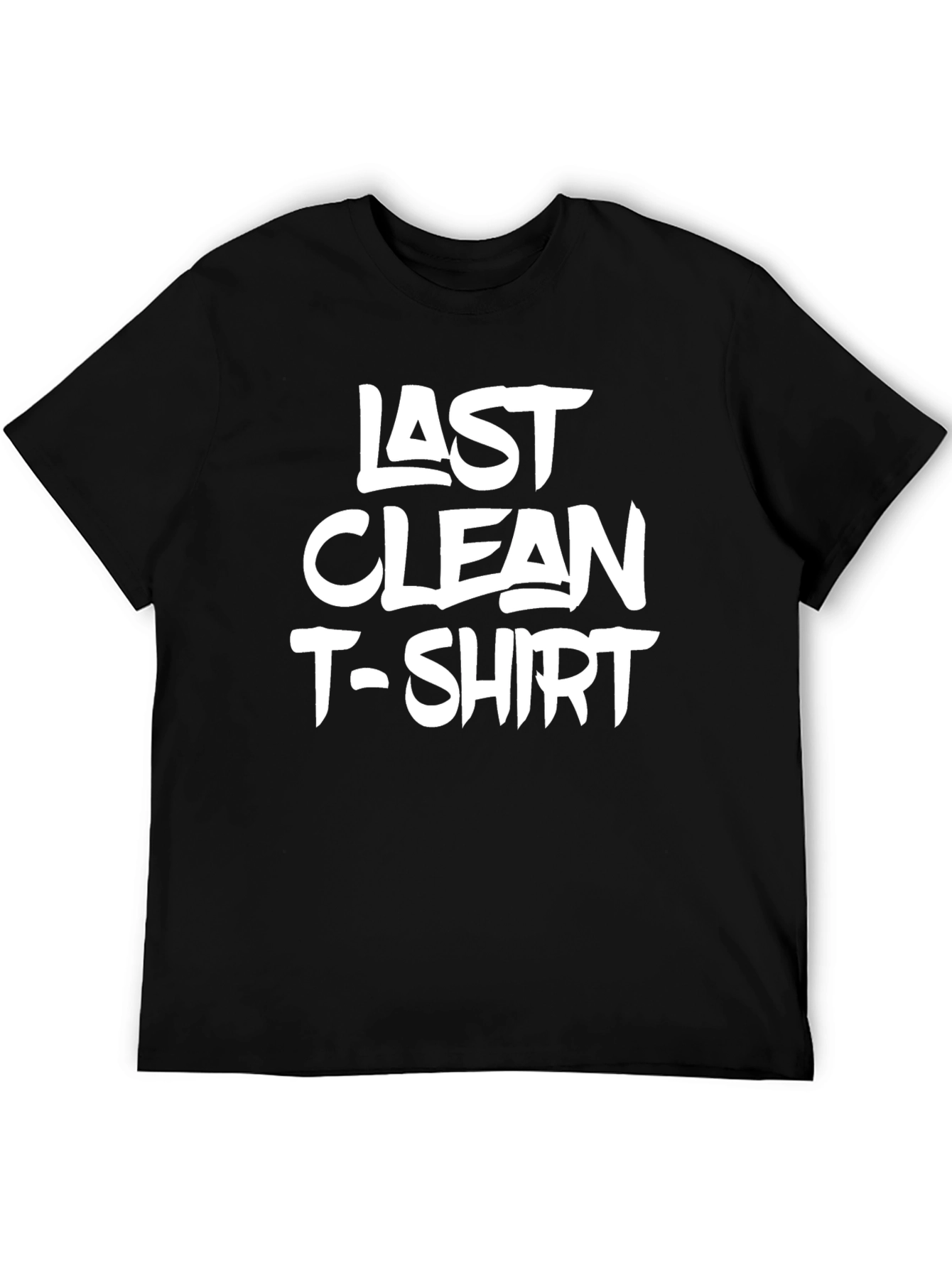 Last Clean T-Shirt - Mens Graphic Tee