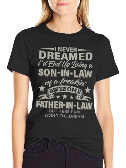 Awesome Father-in-Law Graphic Tee