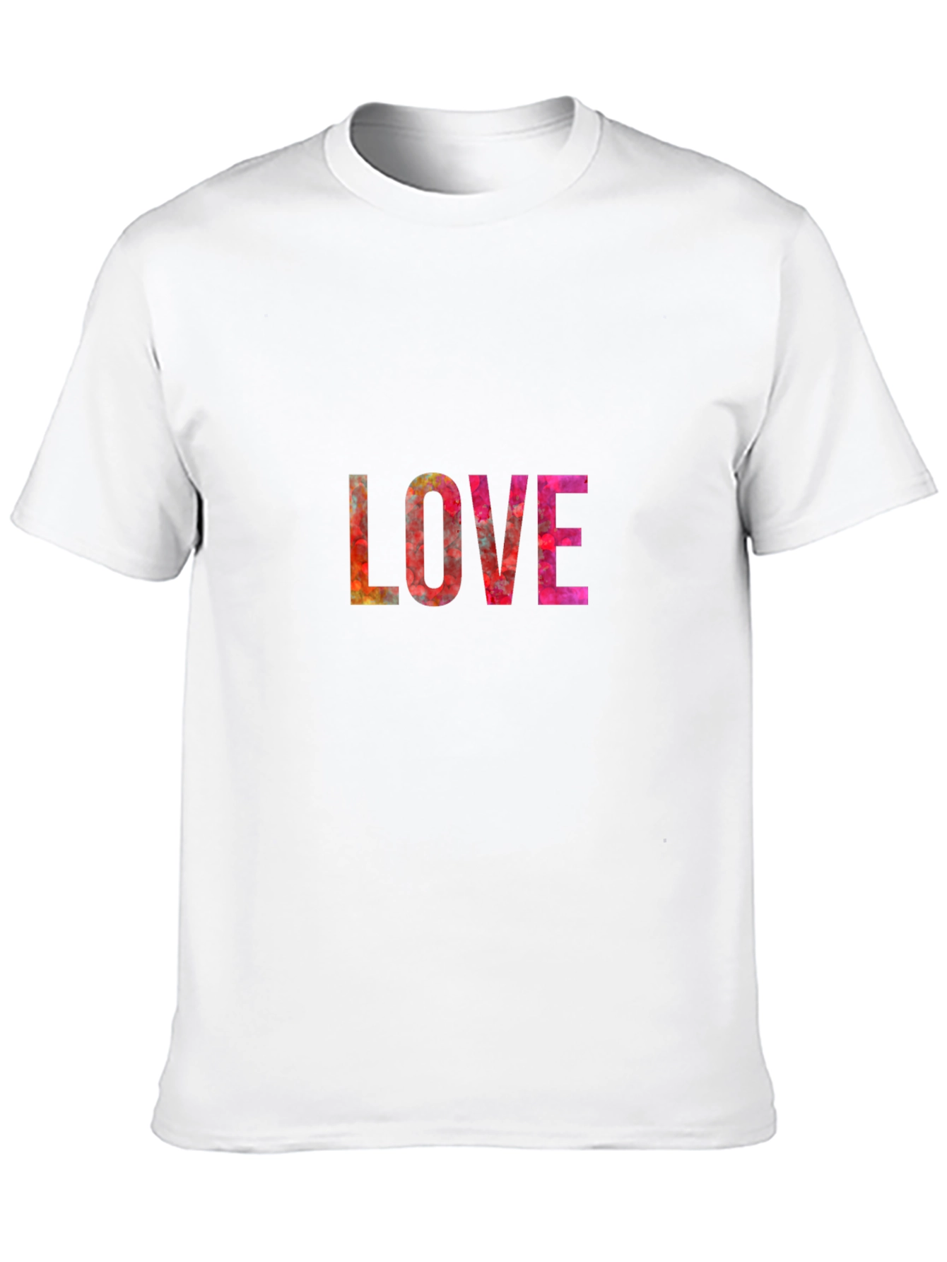 LOVE Graphic Print Black T-Shirt
