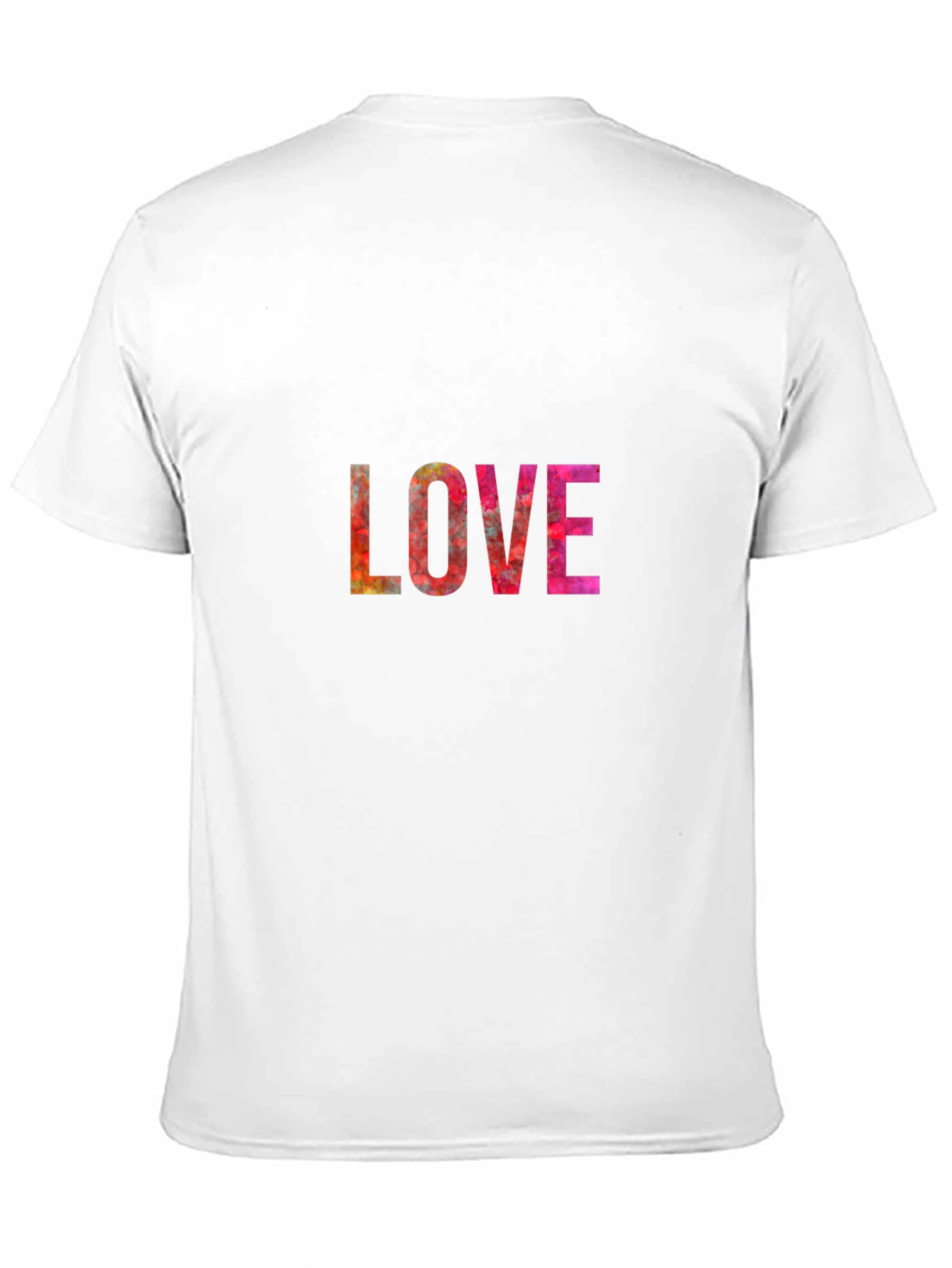 LOVE Graphic Print Black T-Shirt